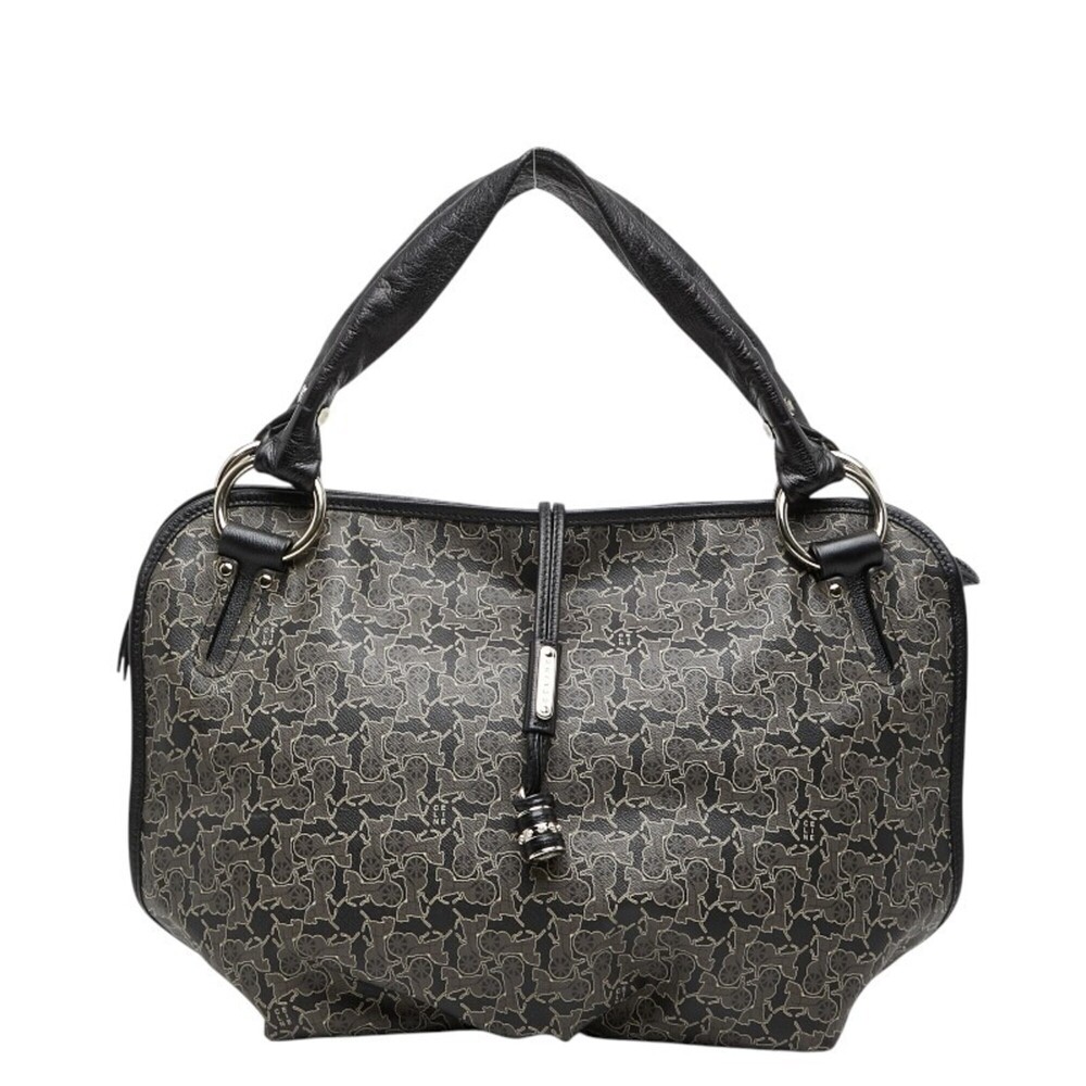 Celine Bittersweet Handbag, Black/Gray Leather, Women's CELINE